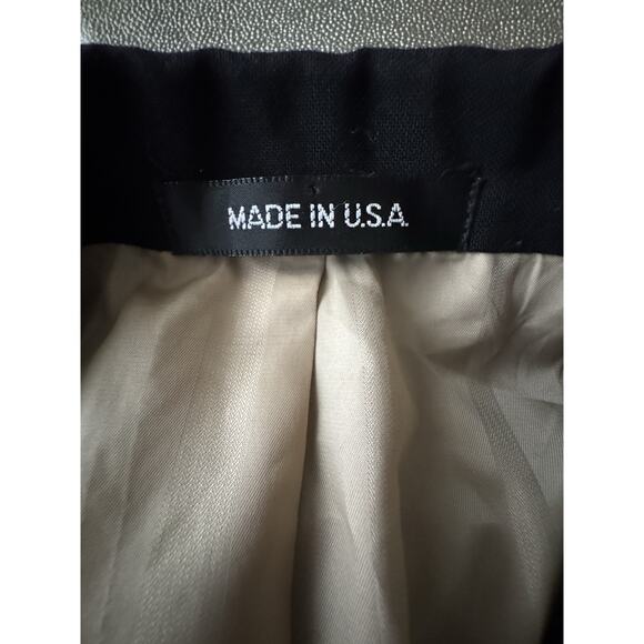 Vintage Chaps Ralph Lauren Tuxedo Jacket Mens 42L 36x32 Black Wool USA Made - Picture 4 of 16